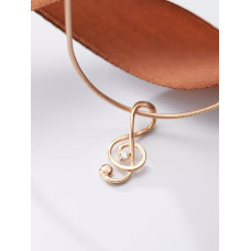 Կախազարդ"Սոլի բանալի" ոսկեջուր