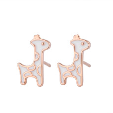 Ականջօղեր "Ընձուղտիկ" ոսկեջուր