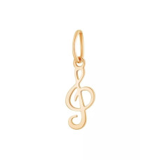 Կախազարդ "Սոլի բանալի" ոսկեջուր